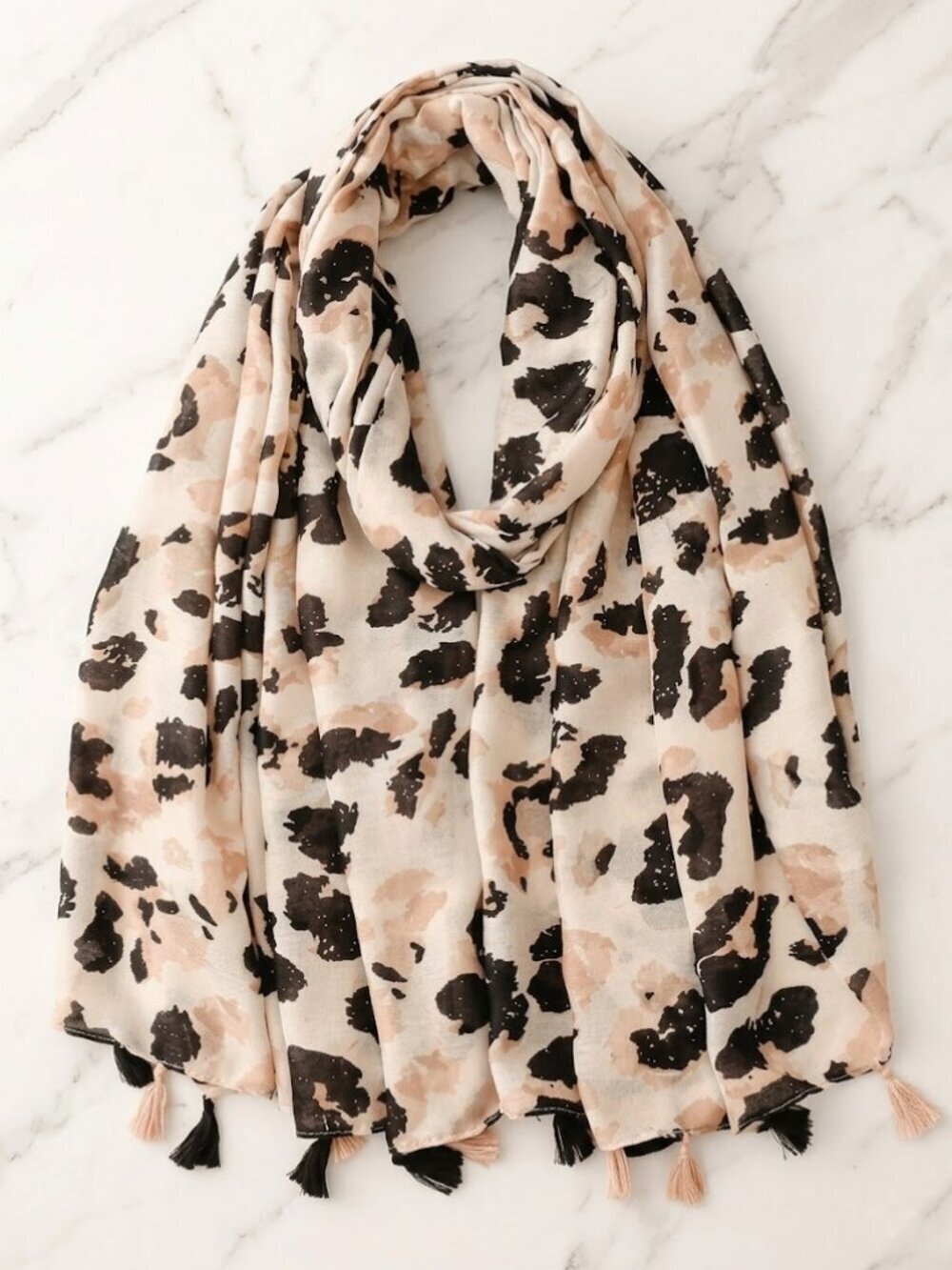 Super Cute Leopard Print Ladies Scarf